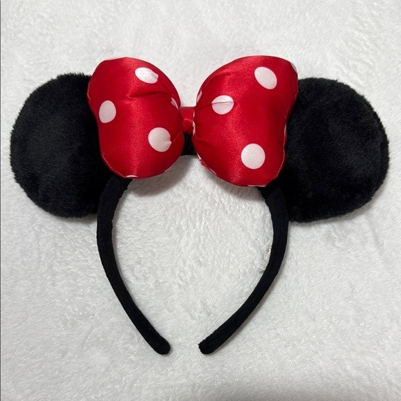 Other - Mini Mouse Polka Dot Bow Ears Headband